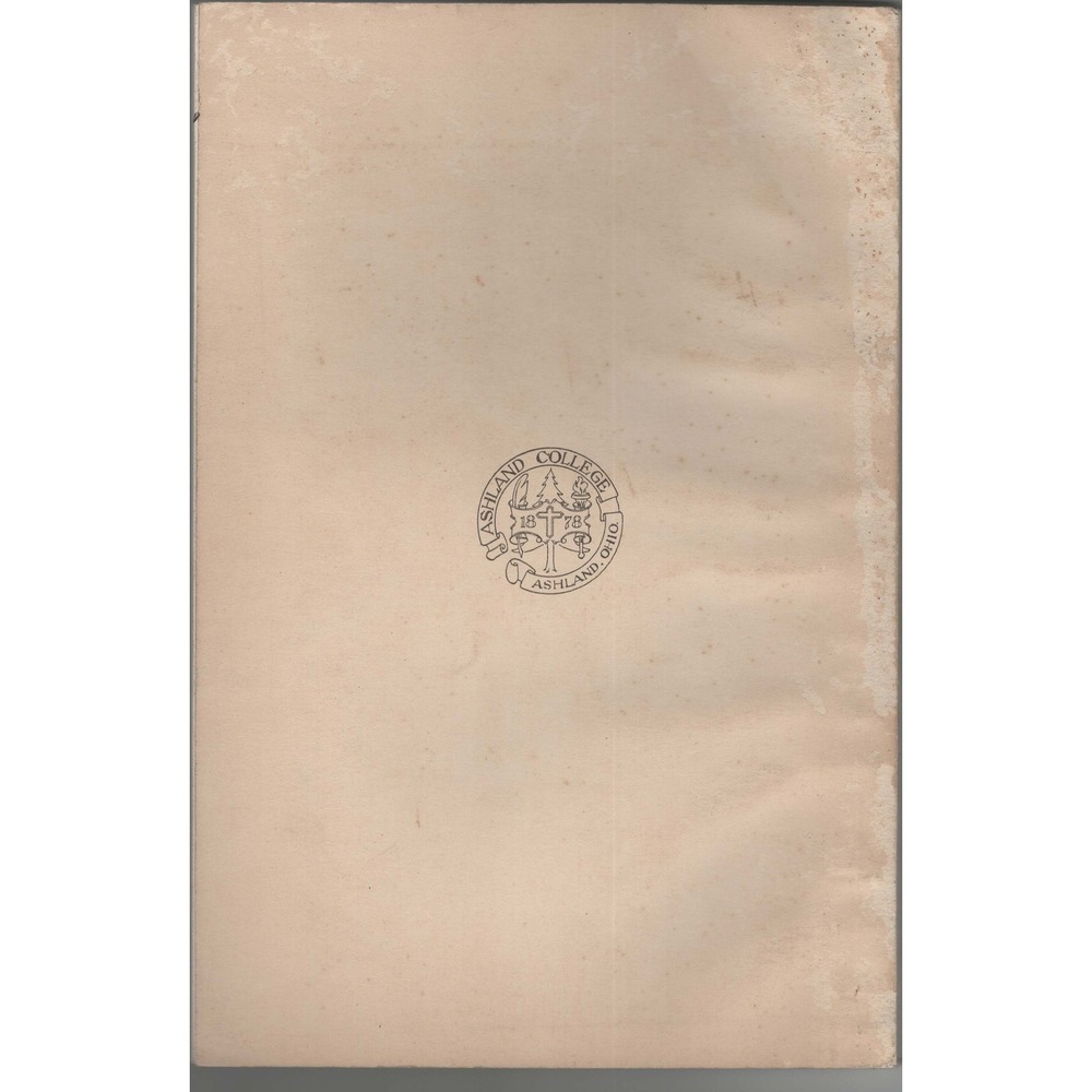 1951-1952 Ashland College Bulletin Annual Catalog Ashland Ohio Vintage Book - Picture 2 of 2